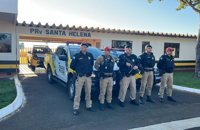 Patrulha Rural de Santa Helena participa da Operação Recobrimento Rodoviário da PRE