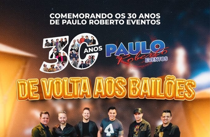 Paulo Roberto Eventos, 30 anos; ingressos para o baile com San Marino são vendidos na Rádio Costa Oeste em Santa Helena