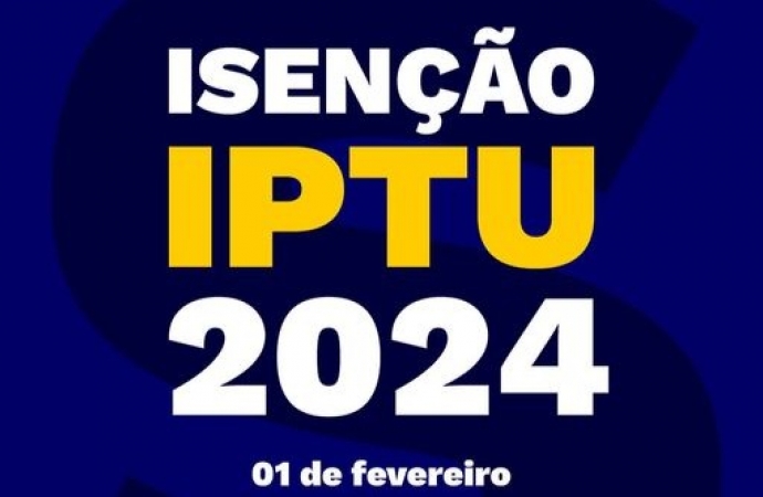 Itaipulândia: Pedidos de isenção de IPTU 2024 podem ser feitos no setor de tributação