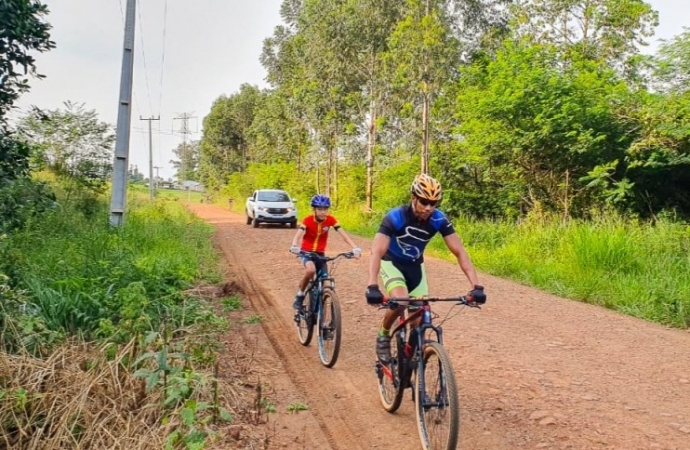 Penúltima etapa do Ciclomed passou pelas comunidades de Linha Alegria, São Bernardo e Sávio