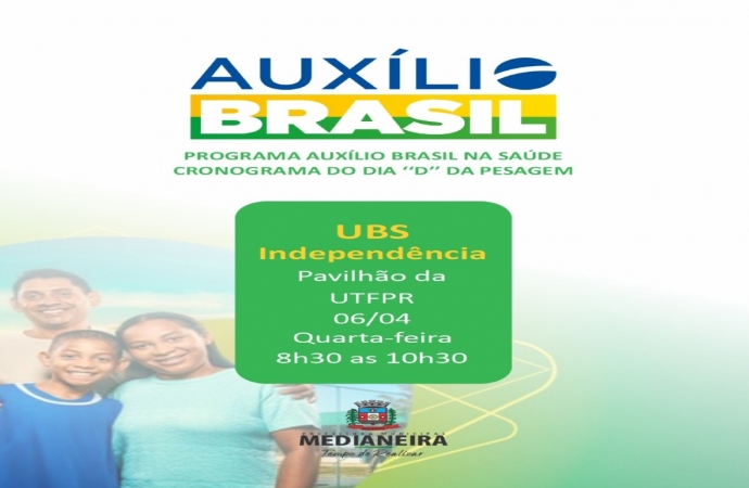 Pesagem do Auxílio Brasil em Medianeira