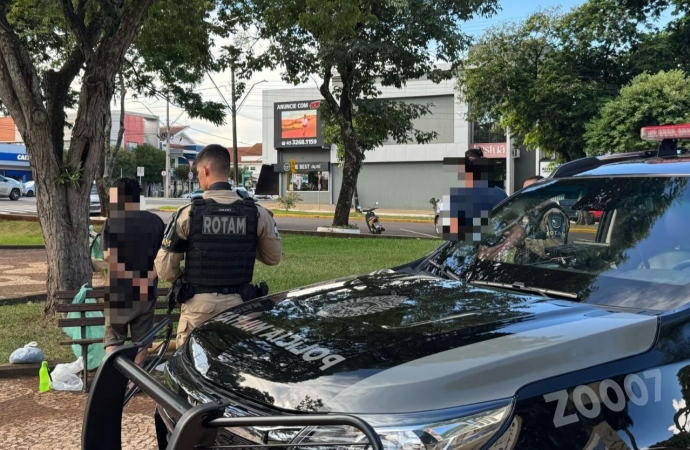 Pessoas em situação de rua são abordadas em Santa Helena após denúncia de importunação