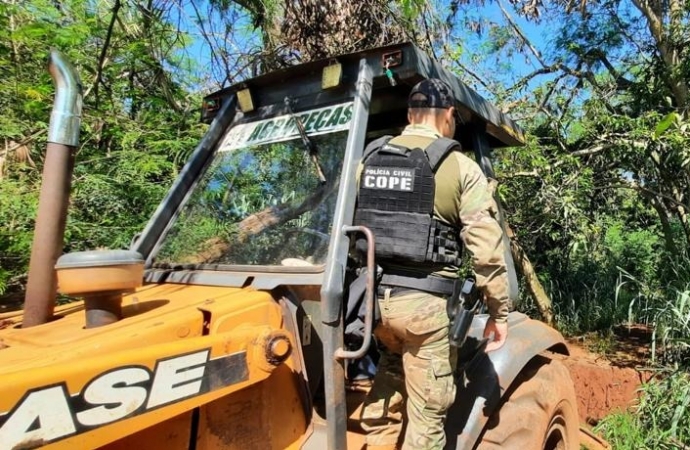 PF e Polícia  Civil deflagram operação Lago Seguro e fecham portos clandestinos em Santa Helena