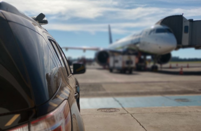 PF intervém em possível ameaça de bomba no aeroporto internacional de Foz do Iguaçu