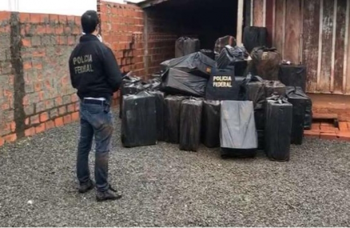 PF prende criminosos que atuavam no tráfico internacional de drogas e contrabando em Itaipulândia