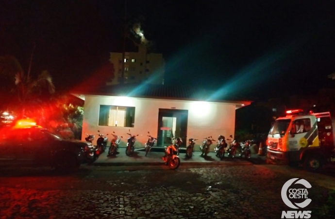 PM apreende 12 motocicletas durante operação em Medianeira