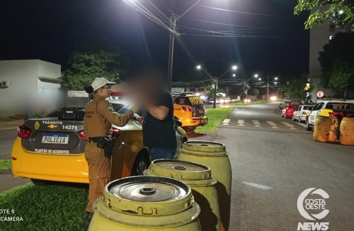 PM apreende cinco automóveis e três motos durante operação em Medianeira