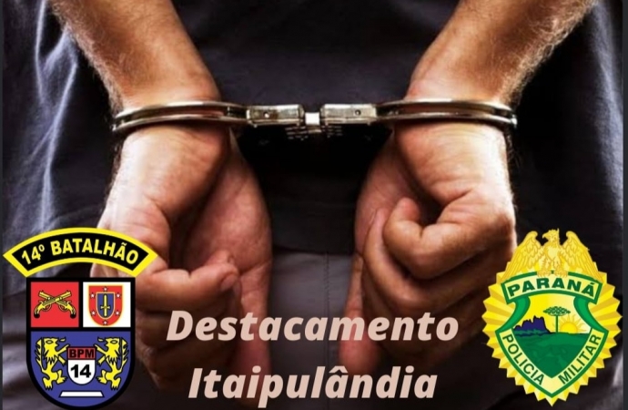 PM intensifica abordagens e cumpre mandado de prisão em Itaipulândia