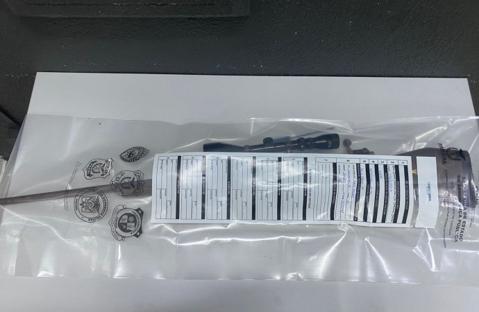 PM prende homem por violência doméstica e apreende fuzil no bairro Campos do Iguaçu, em Foz do IGU