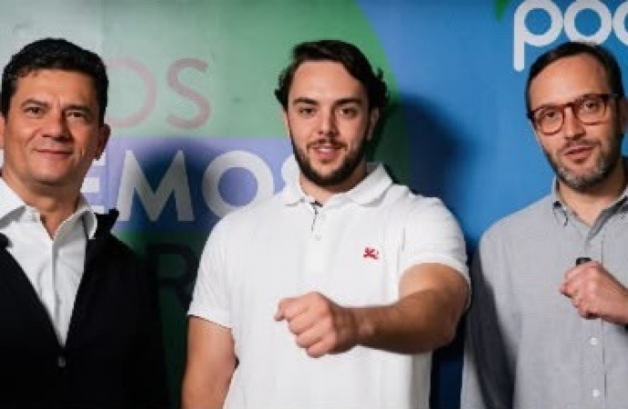 Podemos declara apoio ao projeto de Moro e amplia aliança com PL e Novo no Paraná