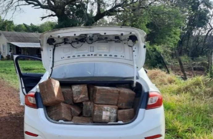 Polícia apreende 736kg de maconha em Vera Cruz do Oeste