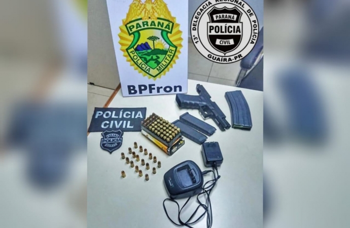 Polícia Civil com apoio do BPFron cumprem mandados de prisão de tráfico e homicídio