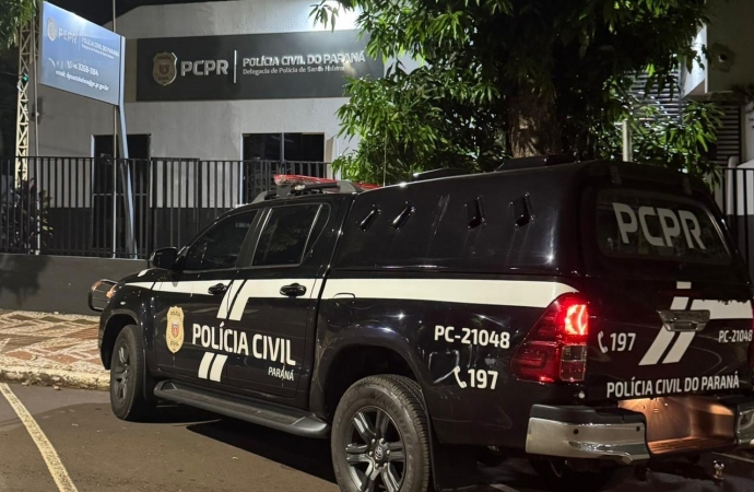 Policia Civil de Santa Helena cumpre mandado de prisão em desfavor de rapaz de 27 anos