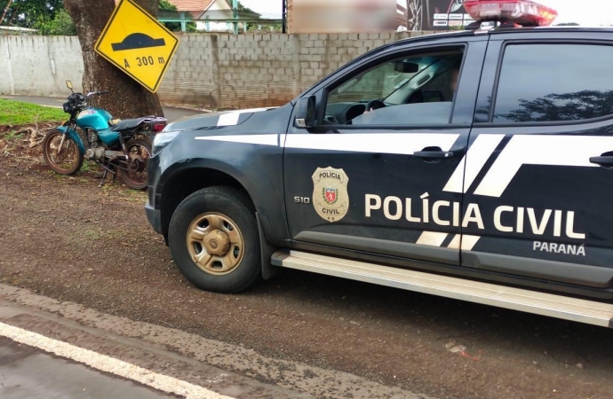 Polícia Civil de Santa Helena recupera motocicleta furtada há 17 anos na cidade de Toledo