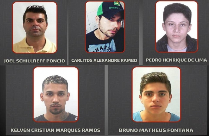 Polícia Civil divulga fotos de foragidos por homicídios em Foz do Iguaçu