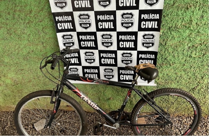 Polícia Civil indicia suspeito pela prática do crime de furto de bicicletas
