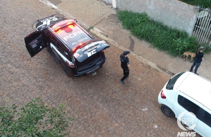 Polícia Civil prende dois homens durante Operação Átria em Foz do Iguaçu