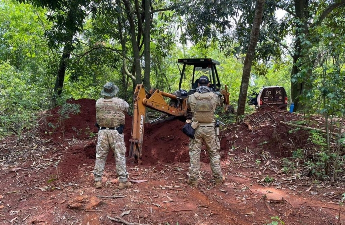 Polícia deflagra operação em Santa Helena às margens do Lago de Itaipu