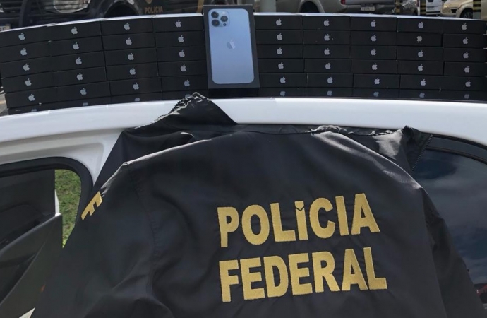 Polícia Federal cumpre mandados de buscas para desarticular quadrilha de contrabando e descaminho