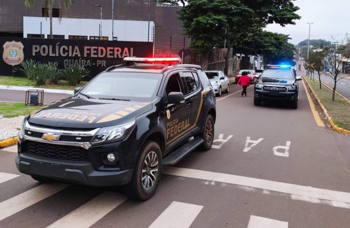 Polícia Federal deflagra Operação com alvos em Guaíra, Santa Helena e outras cidades