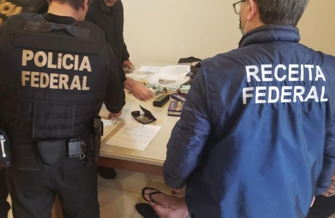 Polícia Federal e Receita Federal combatem o contrabando de produtos para fins estéticos em Foz do Iguaçu