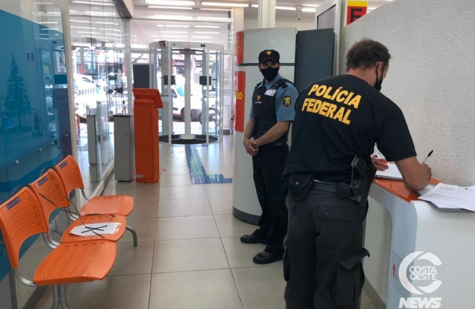 Polícia Federal intensifica fiscalização bancária no Oeste do Paraná