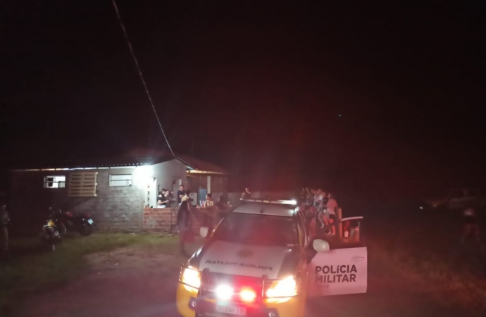 Polícia Militar acaba com festa clandestina  em Missal