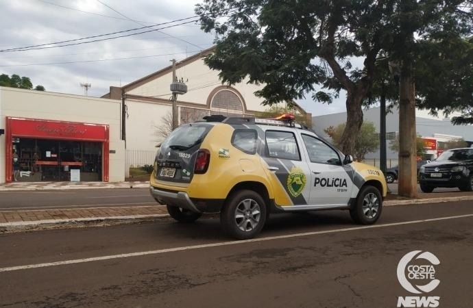 Polícia Militar cumpre mandado de prisão próximo ao Fórum de Santa Helena