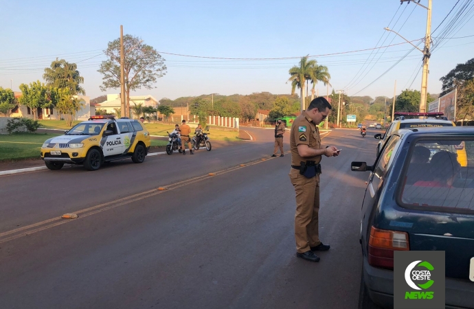 "Operação Vida" da Polícia Militar em Itaipulândia já apresenta bons resultados; comunidade pode denunciar