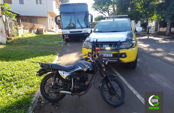 Polícia Militar de Itaipulândia intensifica abordagens a motocicletas barulhentas