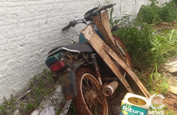 Polícia Militar de Medianeira recupera motocicleta furtada