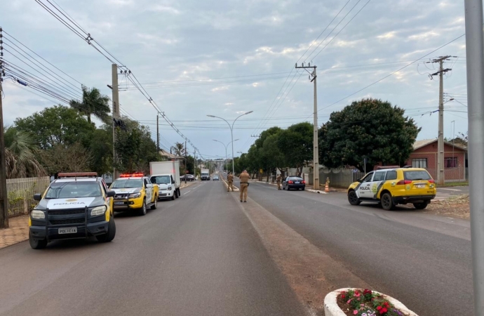 Polícia Militar de Missal intensifica abordagens a pessoas e veículos