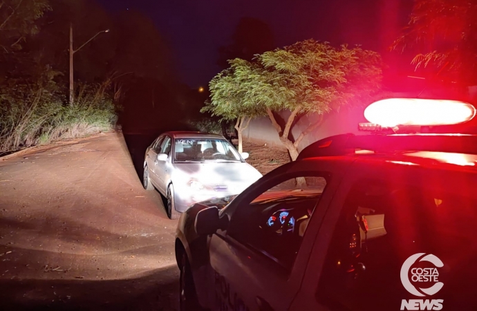 Polícia Militar de São Miguel recupera veículo roubado em Medianeira