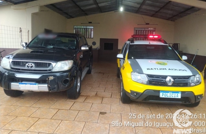 Polícia Militar prende casal com pistola em São Miguel do Iguaçu