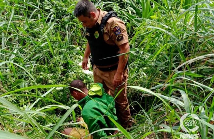 Polícia Militar prende foragido do Espírito Santo em São Miguel do Iguaçu