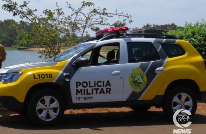 Polícia Militar prende homem com mandado de prisão no Balneário de Santa Helena