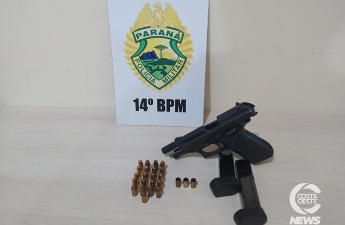 Polícia Militar prende mãe armada em São Miguel do Iguaçu