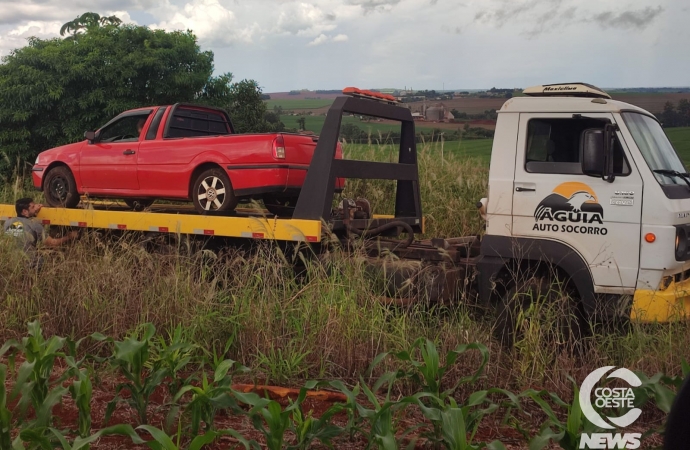 Polícia Militar recupera veículo furtado em Serranópolis do Iguaçu