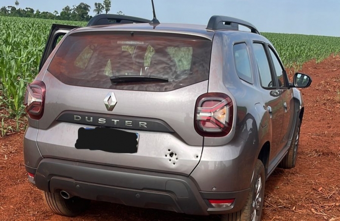 Polícia MIlitar recupera veículo roubado em área rural de São Miguel do Iguaçu