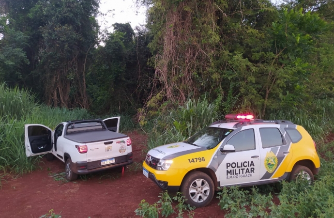 Polícia Militar recupera veículo roubado em São Miguel do Iguaçu
