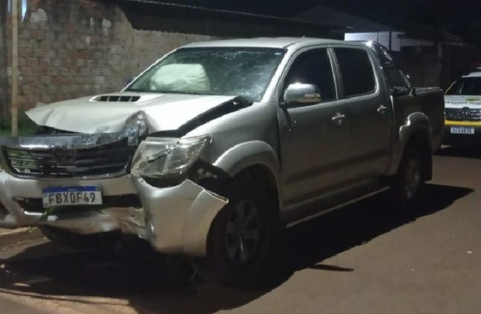 Polícia recupera veículo roubado após perseguição em São José das Palmeiras