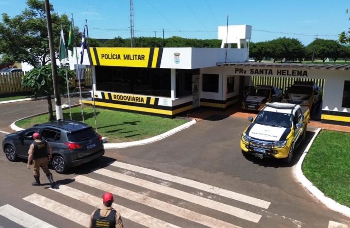 Polícia Rodoviária de Santa Helena inicia a operação réveillon 2023/2024