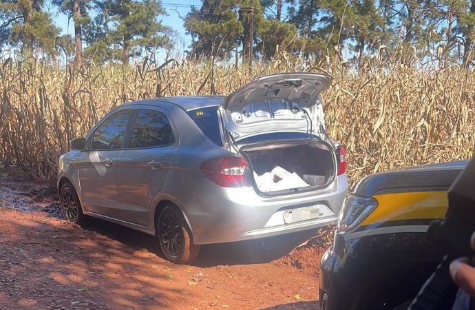 Polícia Rodoviária Federal recupera veículo roubado em São Miguel do Iguaçu