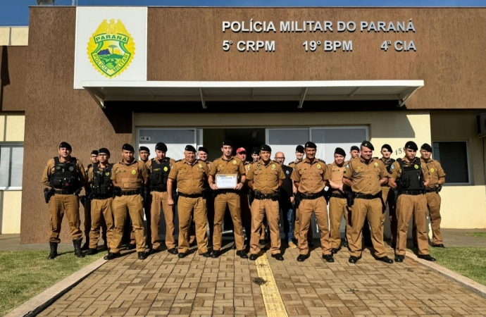 Policial Militar de Santa Helena é destaque na área do 19º BPM