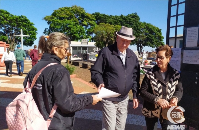 População de Santa Helena é orientada com ações de combate à dengue