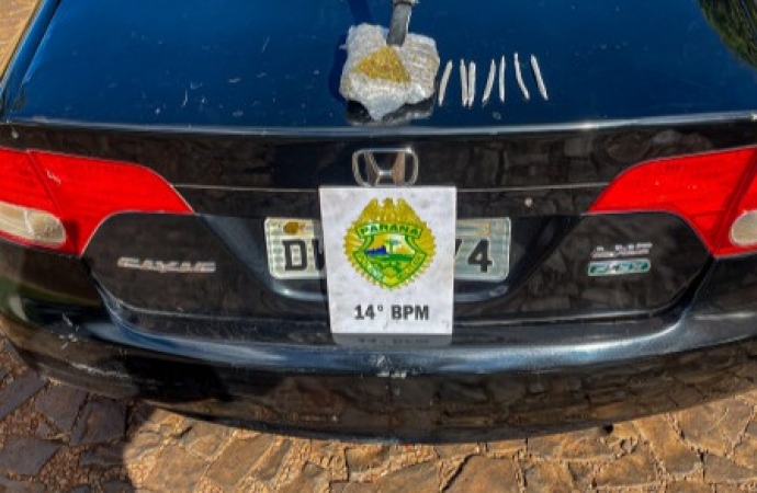 PR-495: Foragido da Justiça por tráfico é preso com maconha entre Medianeira e Missal