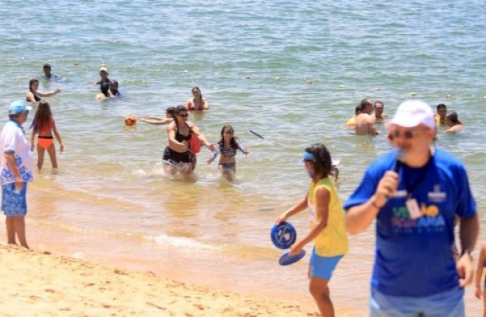 Prainha de São Miguel do Iguaçu segue com a água imprópria pra banho