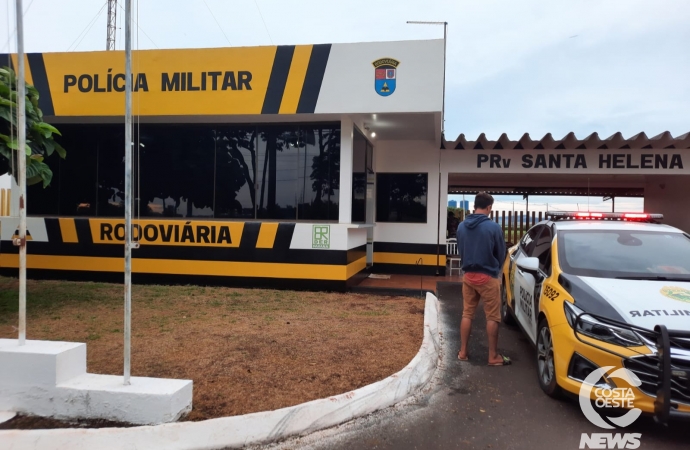 PRE cumpre mandado de prisão e apreende veículo em São José das Palmeiras