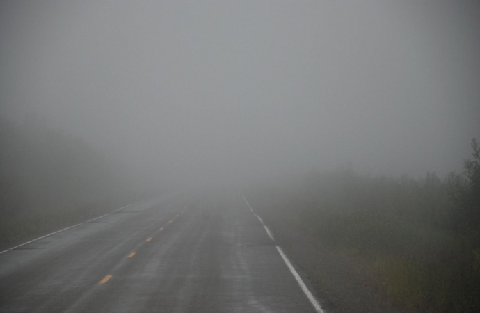 PRE de Santa Helena alerta motoristas sobre neblina nas estradas com a chegada do inverno