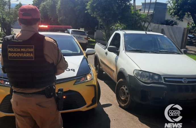 PRE de Santa Helena recupera veículo roubado em São Miguel do Iguaçu